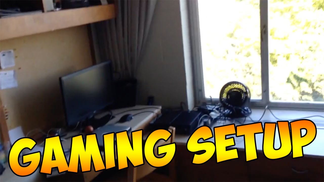 College Dorm Room Tour + Gaming Setup! YouTube