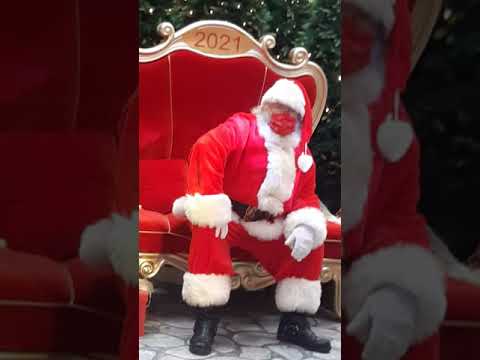 Santa Claus with Covid Mask