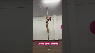 Pole Dance Devils point shuffle