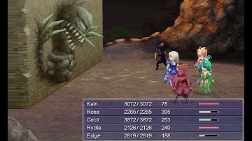 Final Fantasy IV [PC] Playthrough #026, Sealed Cave: Demon Wall; Back to the Overworld