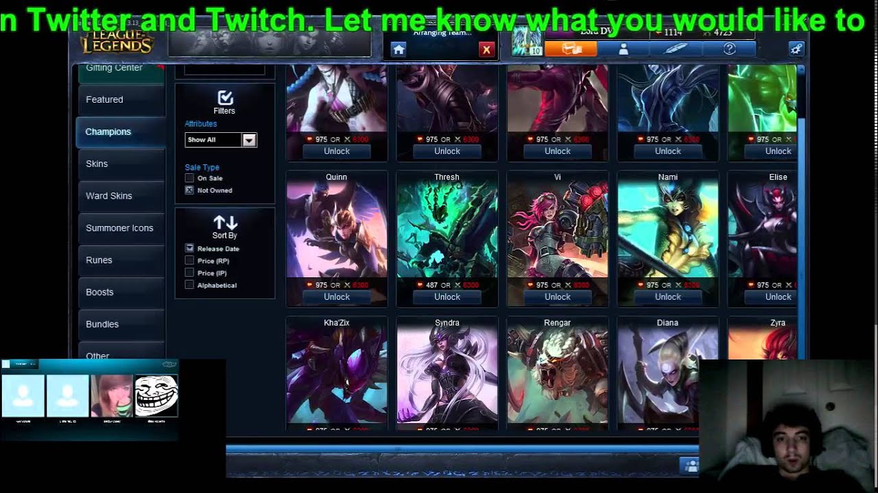 League Of Legends 5th Video