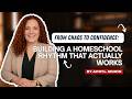 From Chaos to Confidence: Building a Homeschool Rhythm That Actually Works