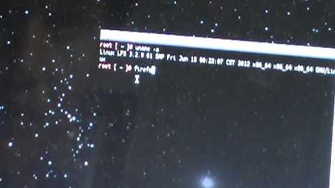 Linux From Scratch Demonstration
