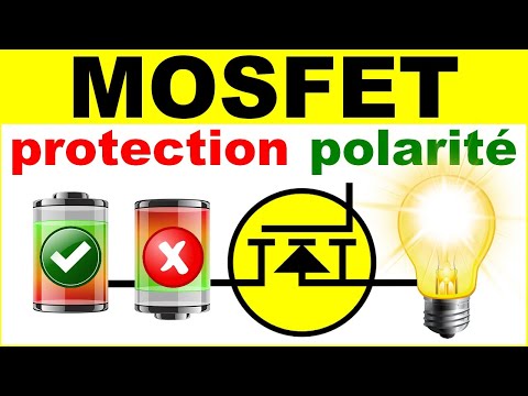 Protection inversion polarité électronique batterie transistor mosfet - Reverse polarity protection