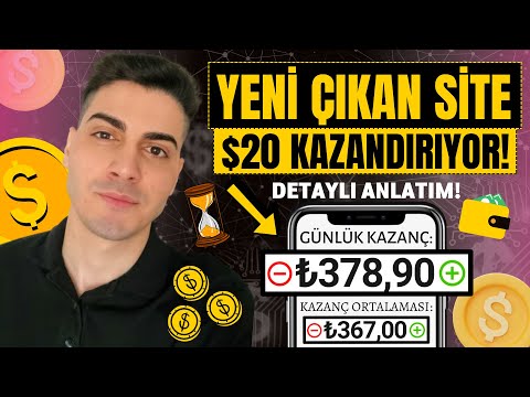 YENİ SİTE İLE GÜNLÜK $20 KAZANMA TAKTİĞİ ! 💰 - İnternetten Para Kazanma Yolları 2022 (Dolar Kazanma)