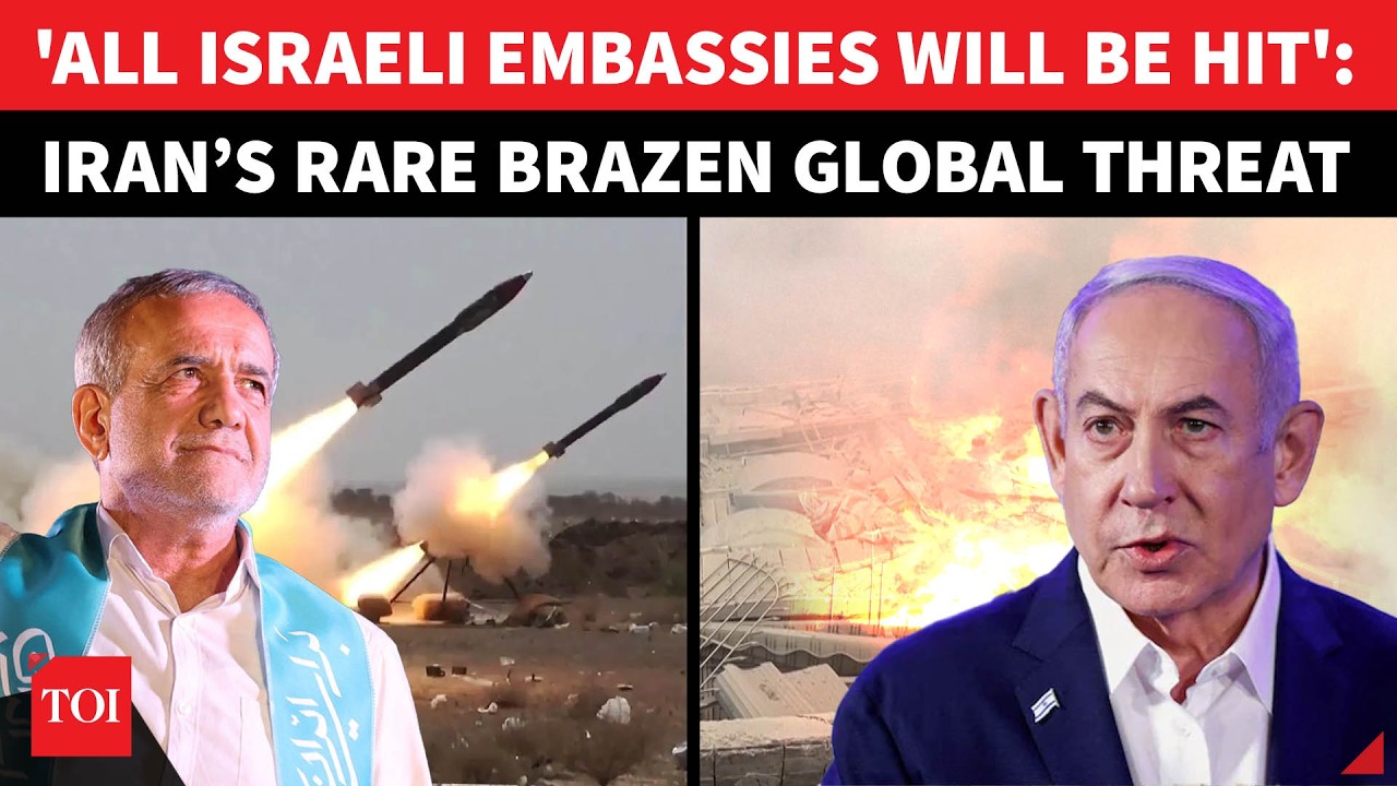 'ALL ISRAELI EMBASSIES UNDER THREAT': Iran's Warning Sends Shockwaves, Issues GLOBAL ALERT | Watch