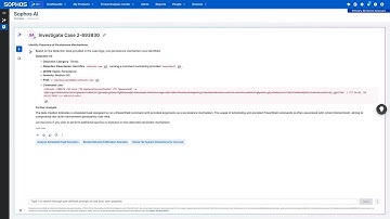 Sophos AI Assistant: Identify Presence of Persistence Mechanisms