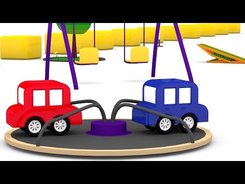 Arabalar top havuzunda gemi parçası arıyor.