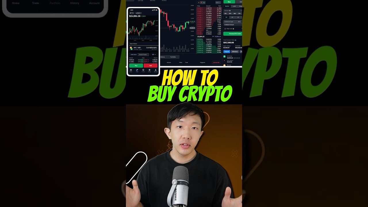 How to buy cryptocurrency #crypto #bitcoin #investing - YouTube