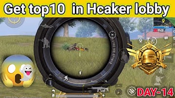 Day-14 😤 How to get top 10 in hacker lobby || slo fpp rank push gamplay