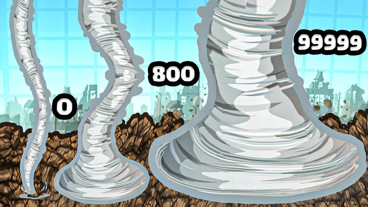 Growing a Hurricane to STRONGEST TORNADO