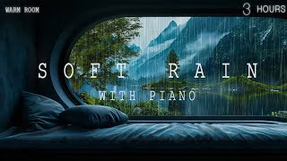 Relaxing Sleep Music + Soft Rain Sounds  Stop Overthinking, Stress Relief Music, Calming Music