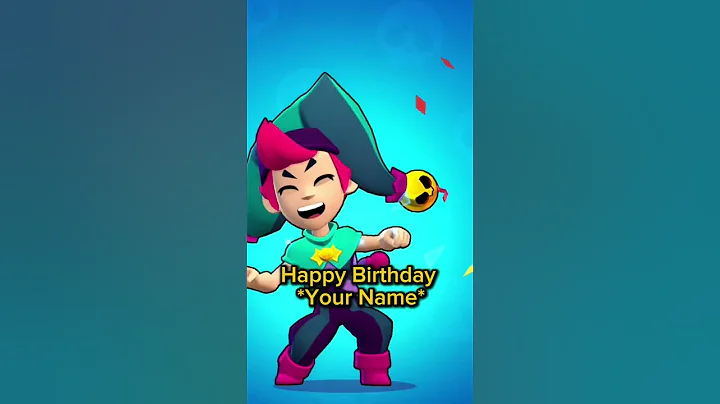Brawl Stars Birthday edit #brawlstars #shorts #gaming