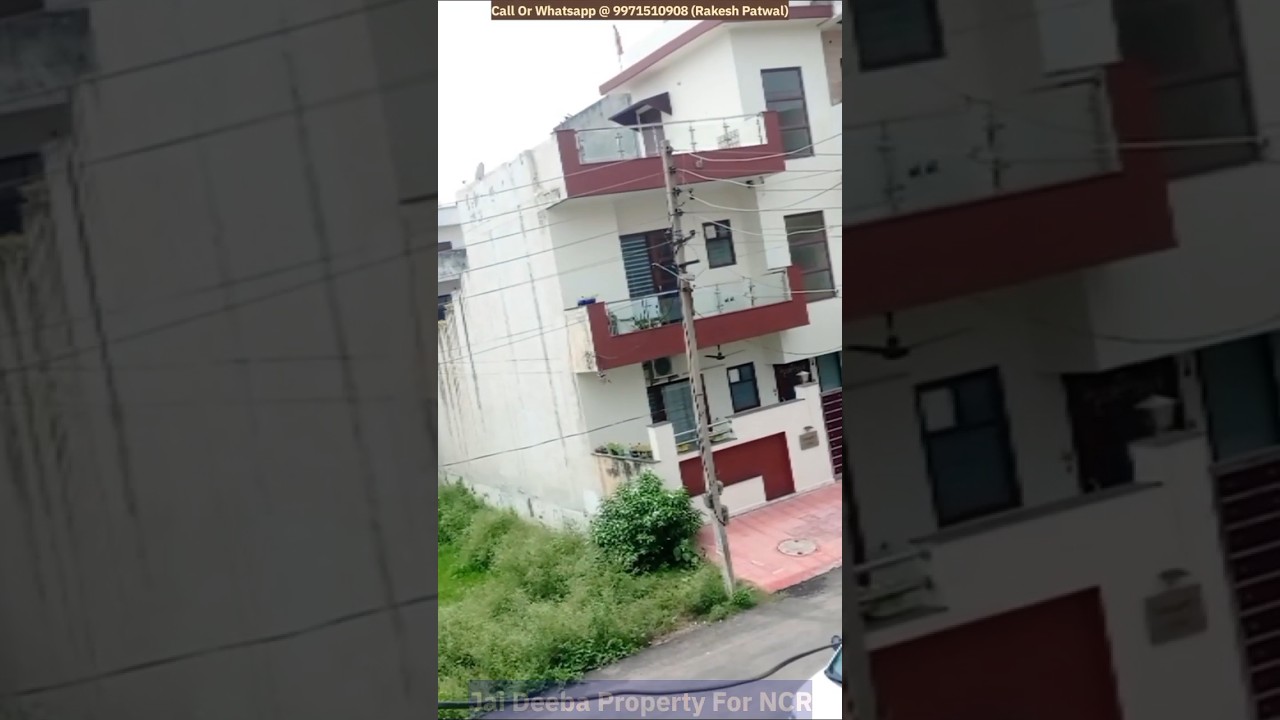 Sector 65 Faridabad | HUDA sector | 60 syd Independent Brand New house with Stilt parking |