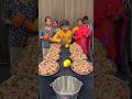 Cup swipe biscuits family challenge won game #shorts #game