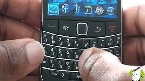 Setting up your BlackBerry Bold 9700 | The Human Manual