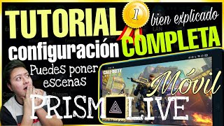 TUTORIAL COMPLETO PRISM LIVE MÓVIL, COMO CONFIGURAR-ESCENAS Y HACER STREAM DE JUEGOS ESPAÑOL UPDATE✅ screenshot 3