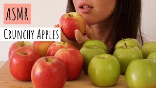 ASMR Eating Sounds: Crunchy Pink & Green Apples (No Talking) screenshot 5