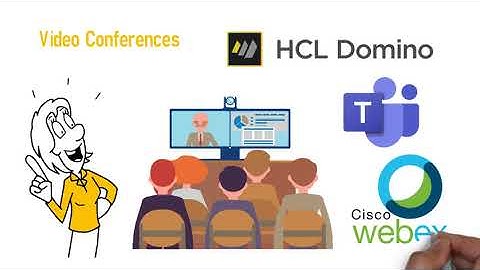 Einfache Lotus Notes Integration mit Microsoft Teams, Zoom, WebEx und GoToMeeting