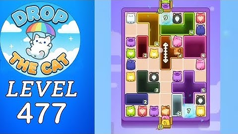 Drop The Cat Level 477 Walkthrough