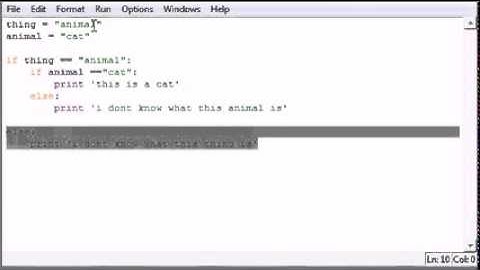 Python Programming Tutorial   22   Nesting Statements1