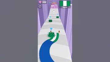 Flag Painters Runner Gameplay (Android & IOS) #shorts