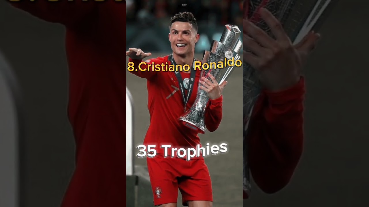 Top 10 Football players  have most  Trophies  