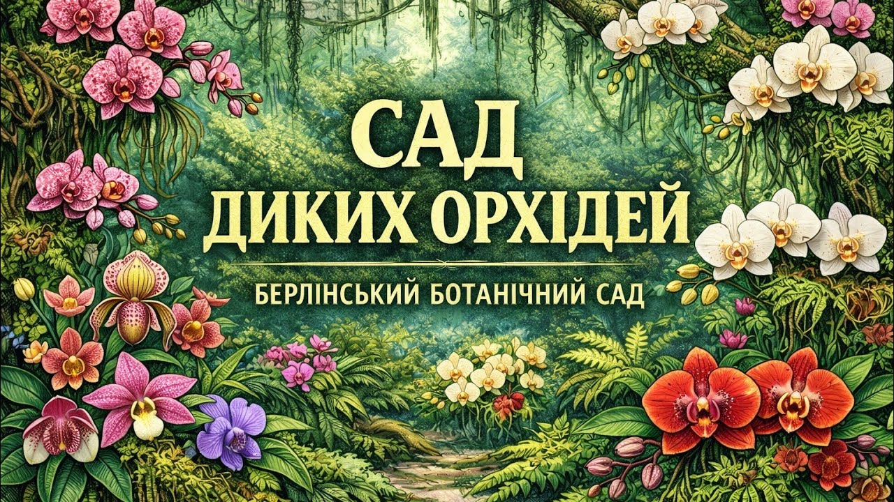 ПРОГУЛЯНКА ПО САДУ ДИКИХ ОРХІДЕЙ Природа це друга Біблія