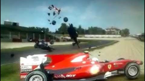 epic f1 crashes intro