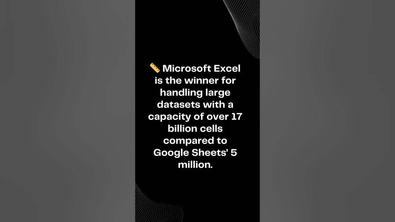 Uncover the shocking truth about Excel and Google Sheets excel 