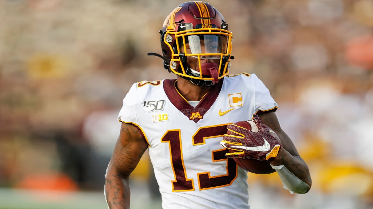 “Welcome to Baltimore” | Minnesota WR Rashod Bateman Highlights