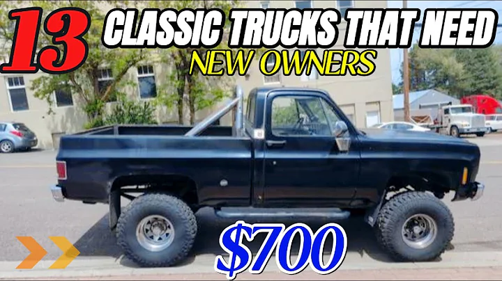13 Classic Trucks Ready for a New Home – Craigslist Finds!