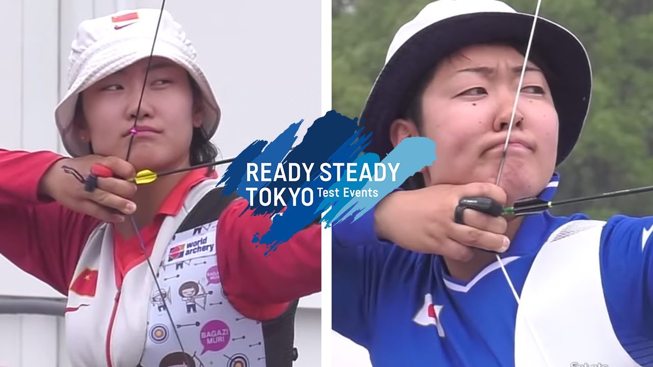 An Qixuan V Sugimoto Tomomi Recurve Women 2nd Round Tokyo Olympic Test Youtube