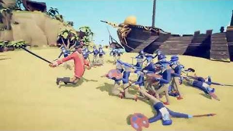 Jack Sparrow VS 40 Painters: Totally Accurate Battle Simulator