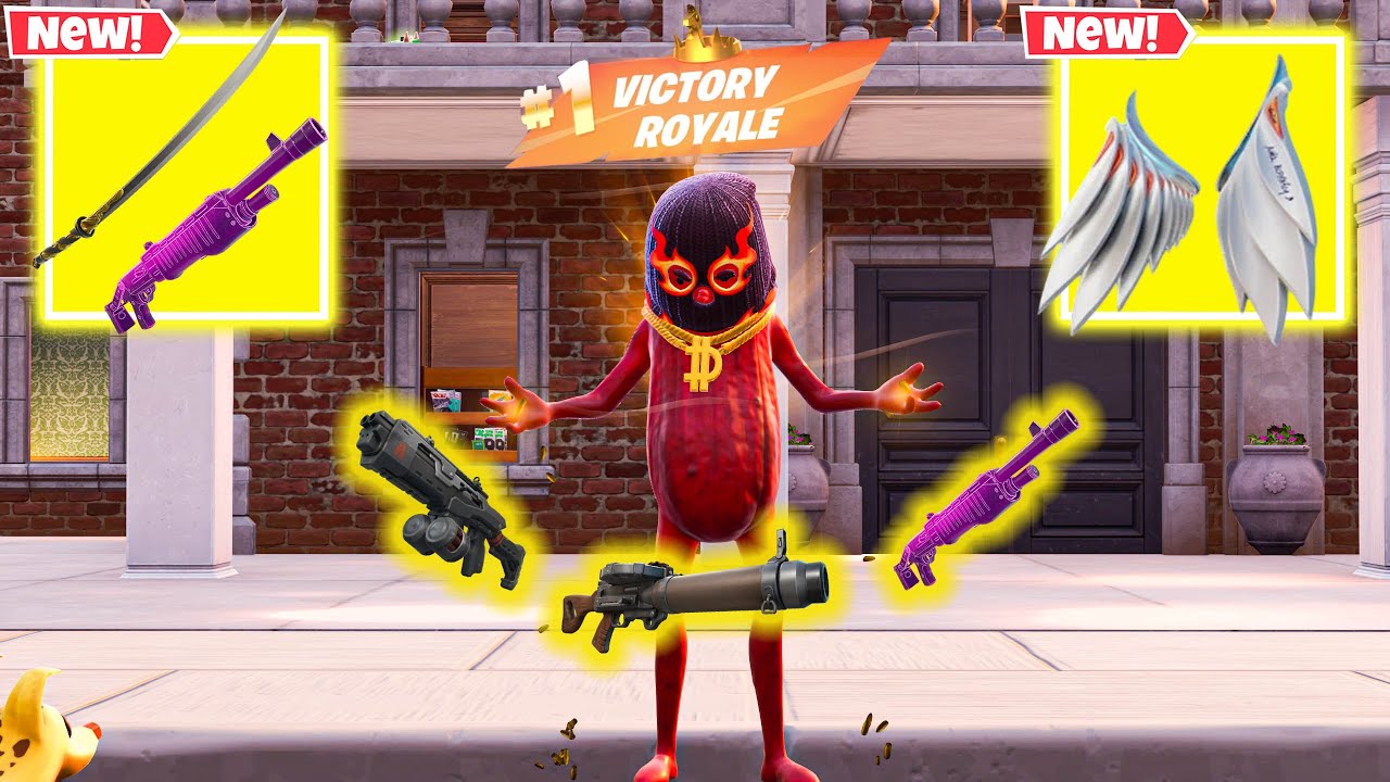 BLITZ ROYALE NEW! MODE | CHAMOY BIG DILL SKIN | Fortnite Gameplay ( UPSIDE DOWN )