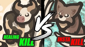 Taming.io Triple Lynx vs Triple Cow - Healing Kill vs Insta Kill