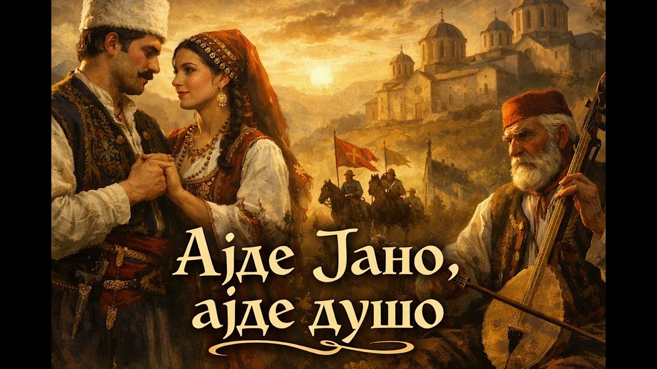 „Ајде Јано, ајде душо“ – Српска народна песма  Ajde Jano – Epic AI