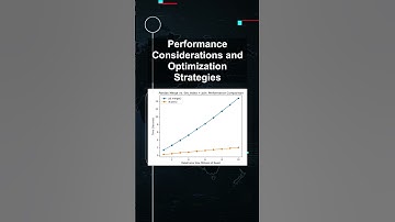 Performance Considerations and Optimization Strategies #ai #artificialintelligence #machinelearning
