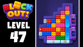 Block Out level 47 walkthrough solution 