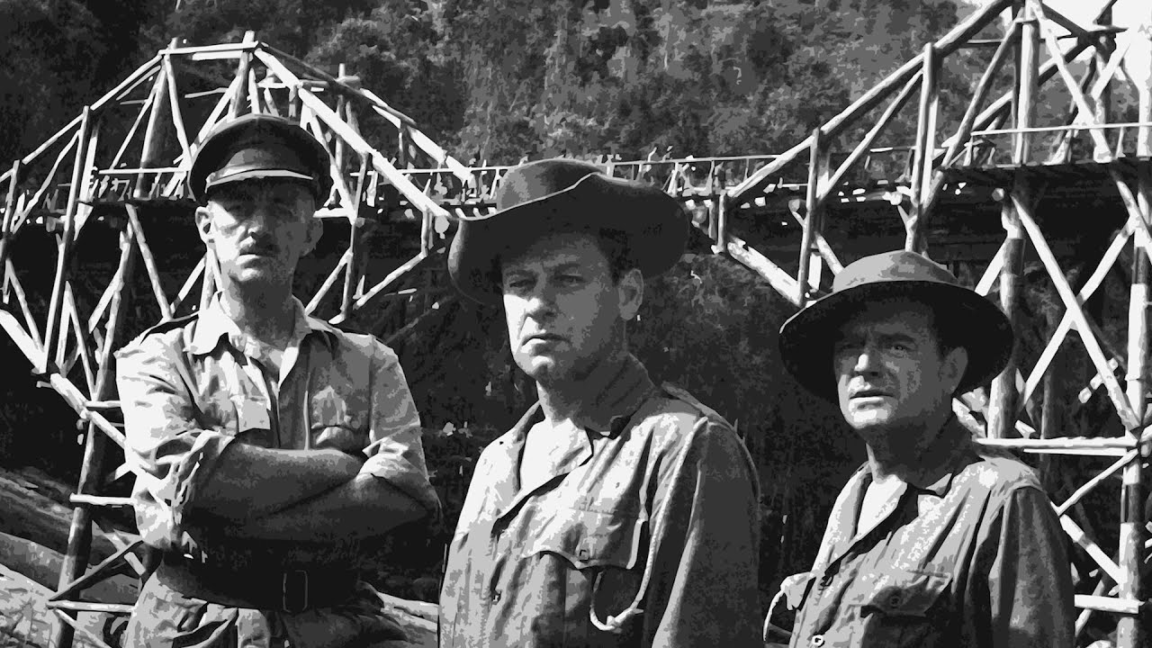 За кулисами: «Мост через реку Квай» (Lean, 1957) с Уильямом Холденом и Алеком Гиннессом