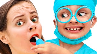 أغنية أطفال عن طبيب الأسنان/ أغنية عن عادات صحية للأطفال من قبل Maya and Mary trip to the dentist