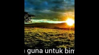 LIRIK JIKA MEMANG CINTA TAK PERLU HARUS KO TAKUT- BERHARAP ( tuhan su atur bahagia)
