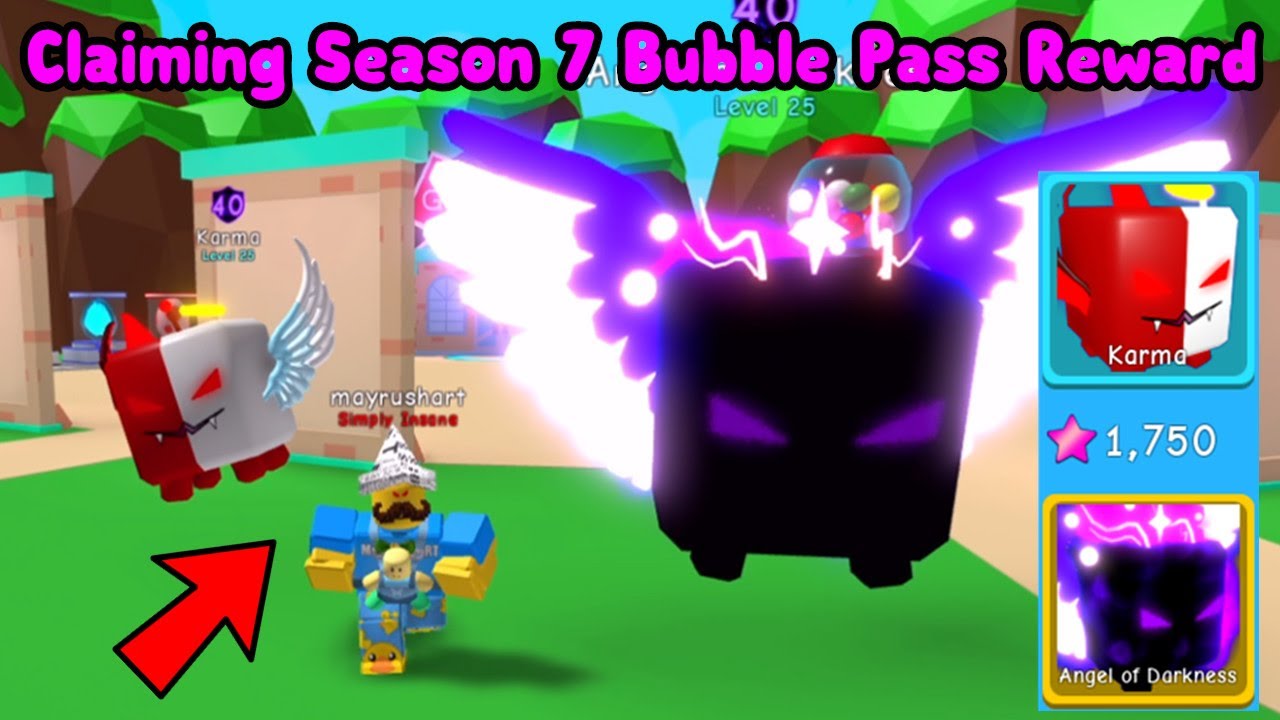 Claiming Season 7 Bubble Pass Pets Reward & Got Shiny Toxic Shock - Bubble Gum Simulator Roblox