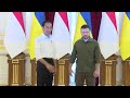 Президент України Володимир Зеленський зустрівся з Президентом Індонезії Джоко Відодо