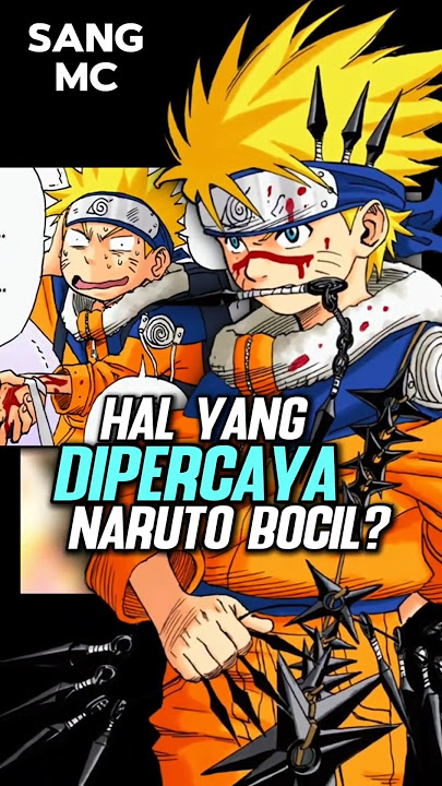 2 Hal Yang diPercaya, Oleh Naruto Kecil?🤨 #naruto #kakashi #sakura