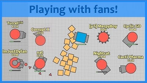 [1k Subs Special] Diep.io - Playing with fans in Sandbox!