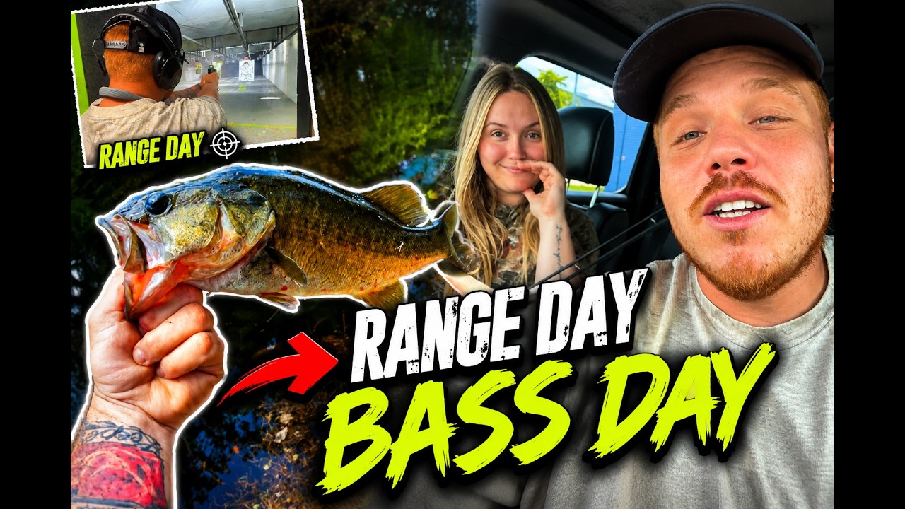 I Hit The Gun Range… Then Went Bass Fishing