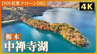 秋の恋の始まり　日光　中禅寺湖【JNN 紅葉ドローンDIG 2023】| TBS NEWS DIG