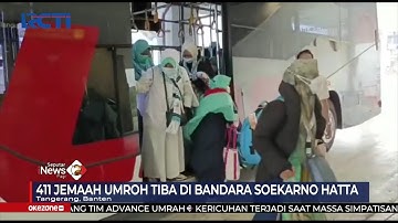 Ratusan Jemaah Umrah Kloter 1 Tiba di Bandara Soetta #SeputariNewsPagi 18/01