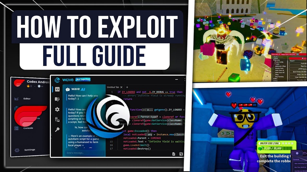 🔥 FREE Roblox Executor 2024 - BEST Exploit Tutorial for PC & Android ...